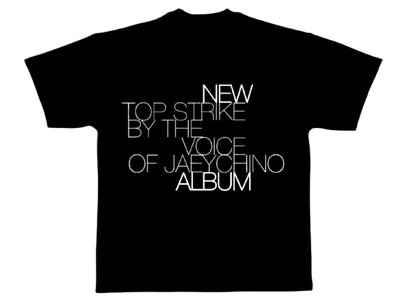 NEW ALBUM BLACK TEE